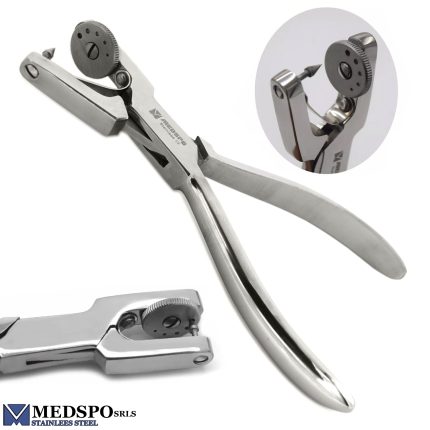Endodontic Ainsworth Rubber Dam Punch Clamp Forceps Dental Rubber Dam Instruments