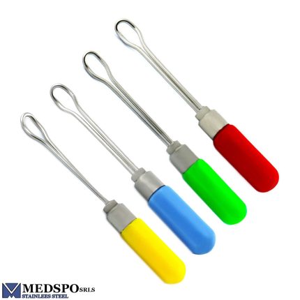 Medical Ear Loop Cleaner ENT Ear Waxing Remover Ear Pick Curette Ear Care Tools